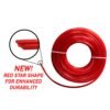 Strimmer line red star 3mm x 15m – universal nylon strimmer line uk strimmer line free shipping 2