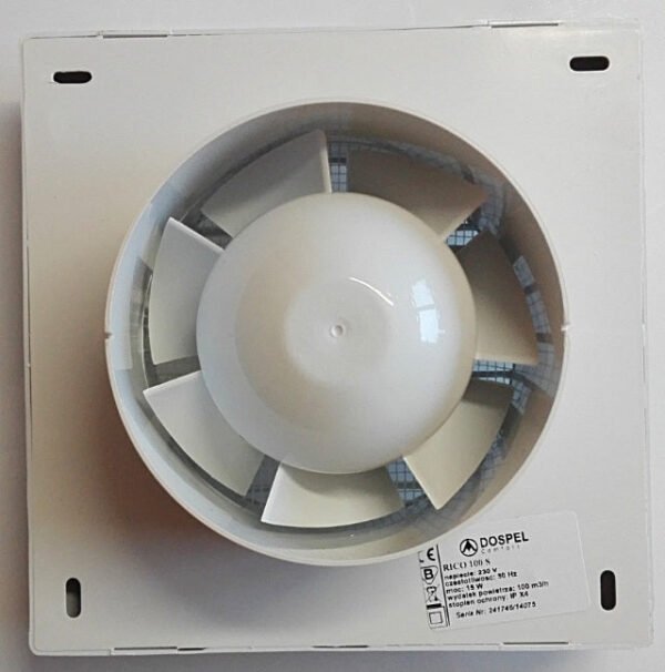 Rico bathroom fan 120mm model with a pull-cord switch – home diy accessory uk vent fans free shipping 4