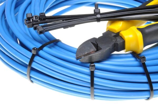 100 Cable Ties (2.5mm x 200mm) Black Cable Ties Free Shipping 17