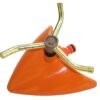 3-Arm Revolving Sprinkler Orange Leaf Lawn Sprinklers Free Shipping 17
