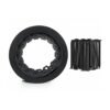 Lawn border set, easy border 100mm black 10m with pegs – plastic lawn edging border uk roll borders free shipping 1