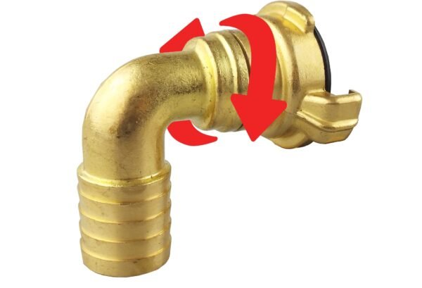 Claw brass – swivel elbow 1″ hose – solid brass elbow pipe fitting uk brass connectors free shipping 4