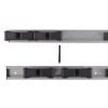 Wall Mount Tool Holder Rail - Gripper Design (5 Handles)