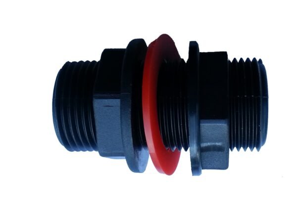Tank connector with washer 1/2 inch bspm and drill bit – garden hose connector uk water butt fittings free shipping 6