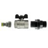 Water butt kit 1/2 inch bsp with metal bspf bib valve and male – rainwater harvesting kit uk