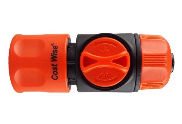 Cost Wise Hose Connector with Valve Home & Garden Free Shipping 15