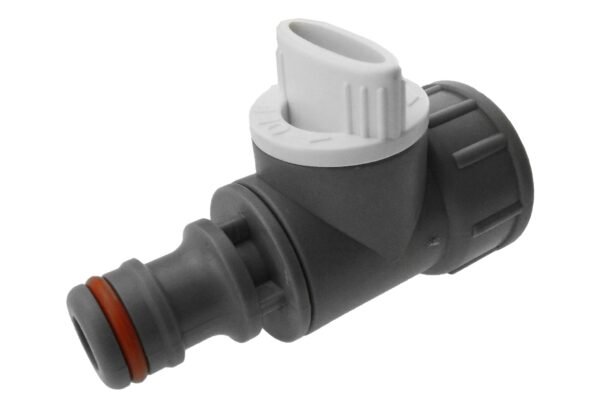 Ibc 2” s60x6 cap with ¾” bsp – click lock valve wl – heavy duty pipe & hose fitting uk ibc tanks fittings free shipping 8