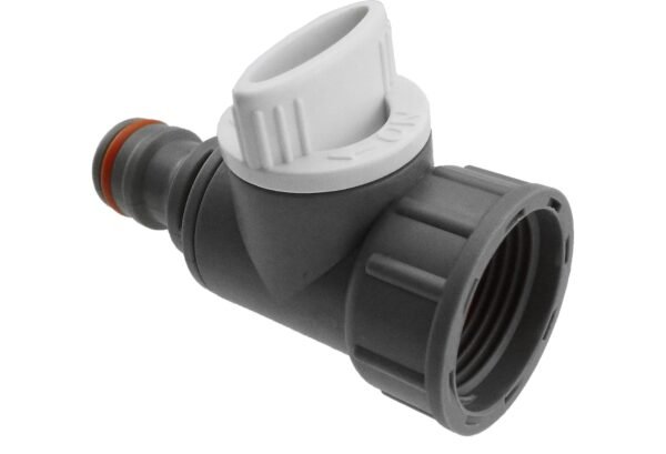 Ibc 2” s60x6 cap with ¾” bsp – click lock valve wl – heavy duty pipe & hose fitting uk ibc tanks fittings free shipping 9