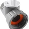 Ibc 2” s60x6 cap with bsp threaded valve and hose connector – heavy duty pipe & hose fitting uk ibc tanks fittings free shipping 39