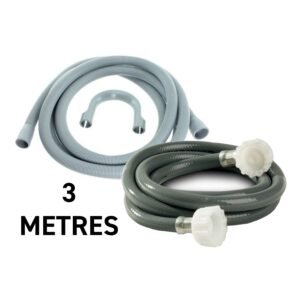 Replacement Washing Machine Pipe Set 3m Hose Free Shipping