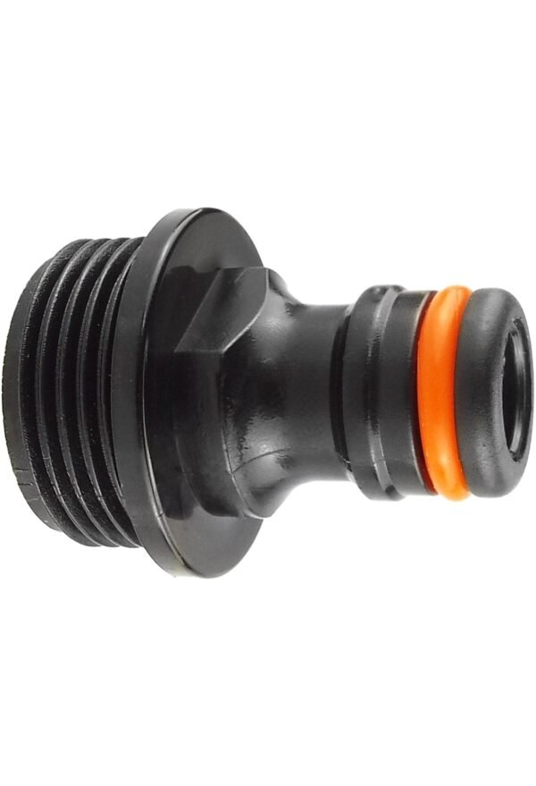 Male Tap Connector 3/4″ BSPM Black Garden Taps Free Shipping 7