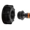 Ibc 2” s60x6 cap with male quick connector black – heavy duty pipe & hose fitting uk ibc tanks fittings free shipping 27