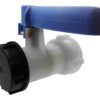 IBC 2" S60X6 Thread Valve with Solid Cap