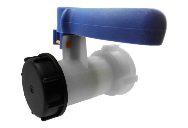 IBC 2" S60X6 Thread Valve with Solid Cap