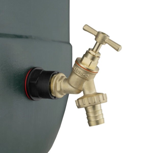 Water butts kit 1/2 inch with brass tap and drill bit – rainwater harvesting kit uk