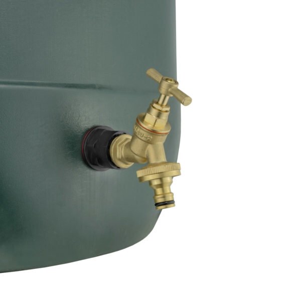 Water butts kit 1/2″ with brass tap & snap on and drill bit – rainwater harvesting kit uk water butt kits free shipping 7