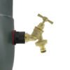 Water butts kit 1/2″ with brass tap & snap on and drill bit – rainwater harvesting kit uk water butt kits free shipping 35