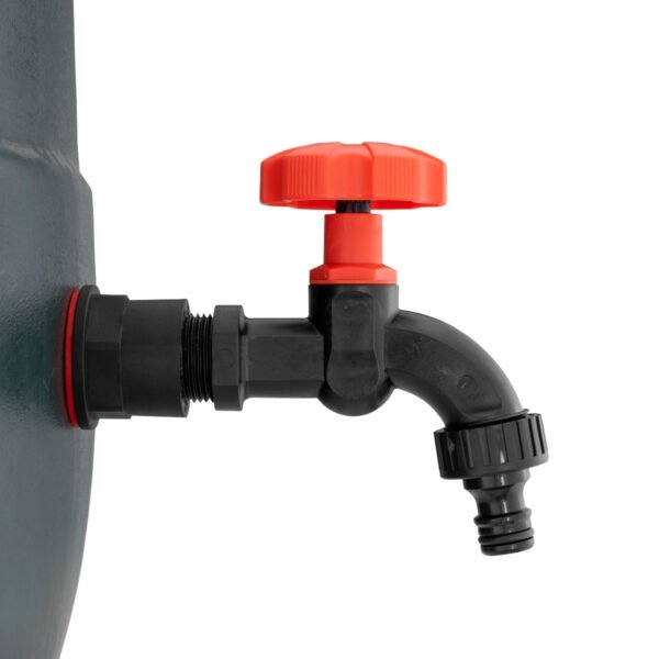 Water butts kit 1/2 inch with pp black tap – rainwater harvesting kit uk water butt kits free shipping 9