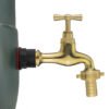 Water butts kit 1/2 inch with polish brass tap 19mm outlet – rainwater harvesting kit uk water butt kits free shipping 23