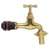 Water butts kit 1/2″ with polish brass tap 15mm outlet – rainwater harvesting kit uk water butt kits free shipping 23