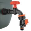 Water butts kit 3/4 inch pp black tap and tap splitter – rainwater harvesting kit uk water butt kits free shipping 37