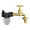 Wall flange kit 20mm mdpe with polished brass tap mdpe wall flange kits free shipping 17