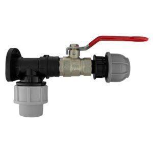 Wall Flange Kit 20mm MDPE – Lever Valve & 20mm MDPE Outlet Home & Garden Free Shipping