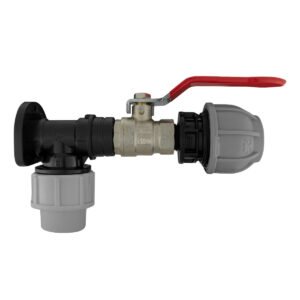 Wall Flange Kit 20mm MDPE – Lever Valve & 25mm MDPE Outlet Home & Garden Free Shipping