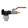 Wall Flange Kit 20mm MDPE – Lever Valve 1/2″ Barb MDPE Wall Flange Kits Free Shipping 21