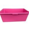Pink Dog Bath with Drain Valve (Black) and Stand