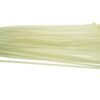 100 Cable Ties (7.6mm x 450mm) Neutral Cable Ties Free Shipping 17
