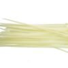 100 Cable Ties (7.6mm x 450mm) Neutral Cable Ties Free Shipping 15