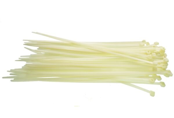 100 Cable Ties (8.8mm x 450mm) Neutral Cable Ties Free Shipping 7