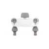 White line solid 2-way manifold with 1″ or 3/4″ tap valves – heavy duty outdoor garden tap uk garden hose connection set free shipping 15