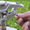 Pulsating Lawn Sprinkler – Triton White Line Lawn Sprinklers Free Shipping 45
