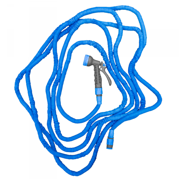 Expanding trick hose 7. 5m – 22m blue – lightweight expandable no-kink garden hose uk garden hose pipe free shipping 9