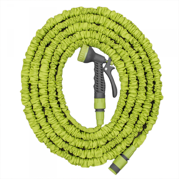 Expanding trick hose 15m – 45m lime – lightweight expandable no-kink garden hose uk garden hose pipe free shipping 45