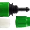 Expanding hose connector green – lightweight expandable no-kink garden hose uk garden hose fittings free shipping 2