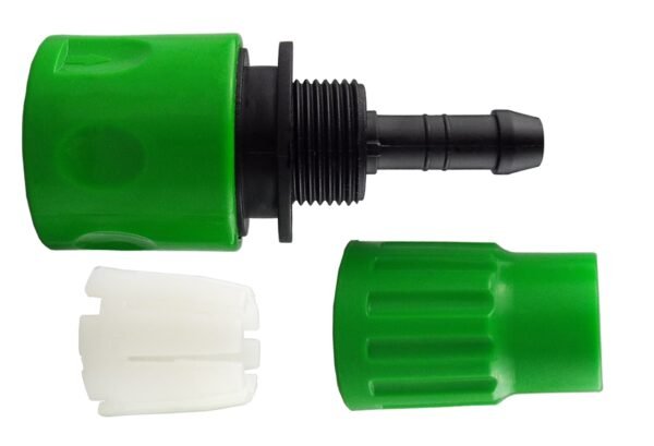 Expanding hose connector green – lightweight expandable no-kink garden hose uk garden hose fittings free shipping 2