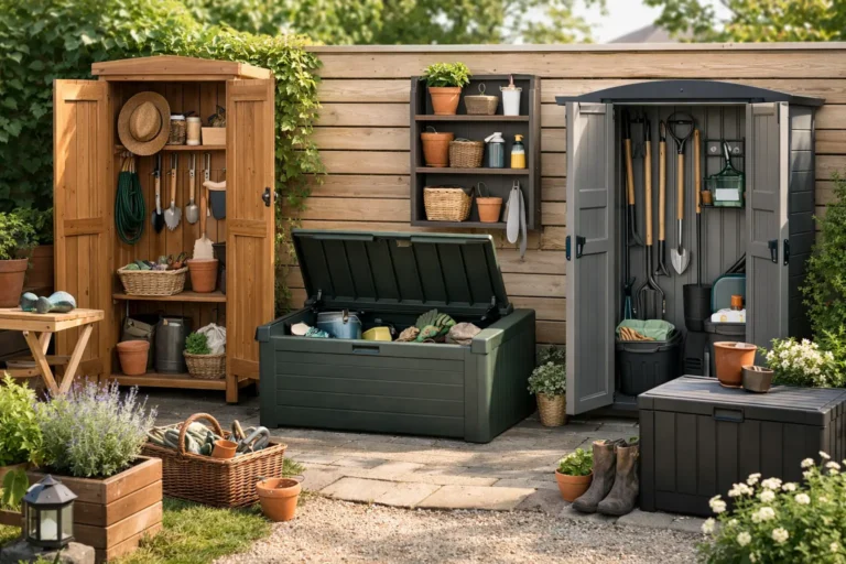 12 Garden Storage Ideas for Small Spaces