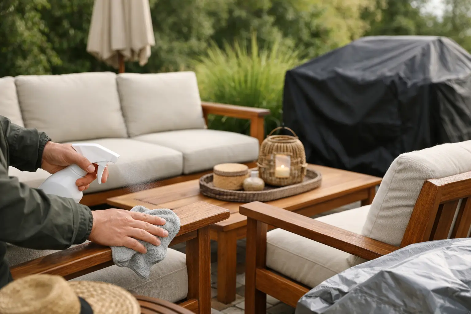 How to protect garden furniture properly