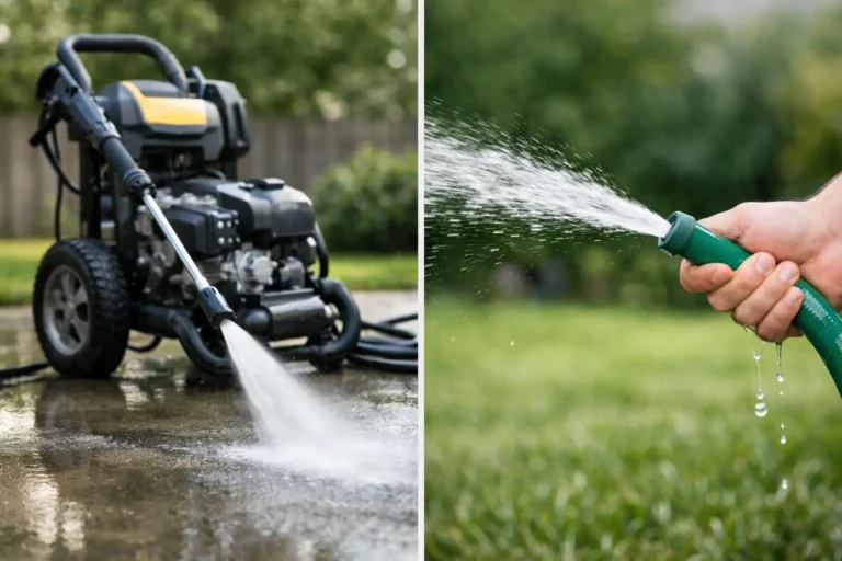 Pressure washer vs hose: which wins? 1 Pressure washer vs hose: which wins?
