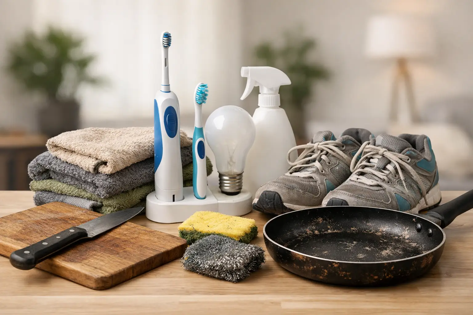 What household items need replacing? 1 What household items need replacing?