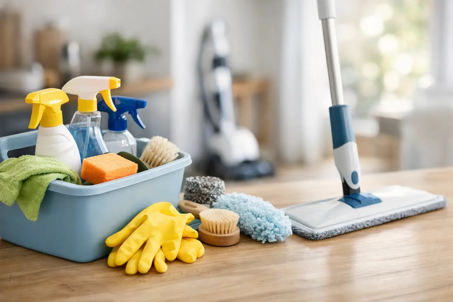 Everyday cleaning tools guide for an easier home