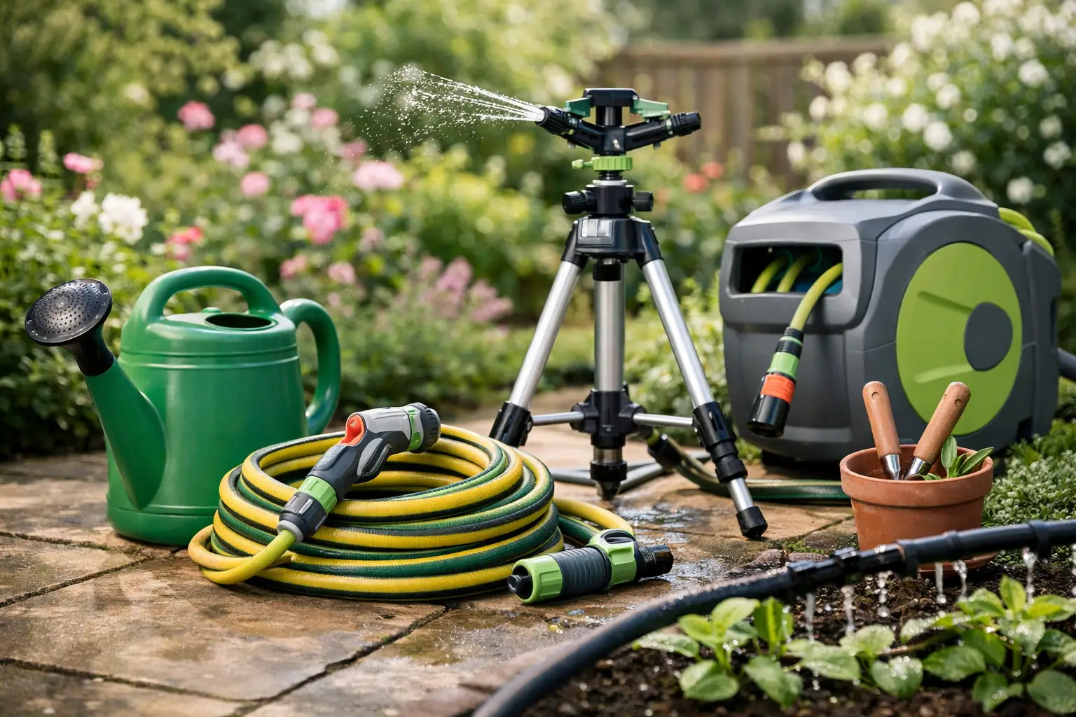 Garden watering equipment guide for uk gardens 1 Garden watering equipment guide for uk gardens