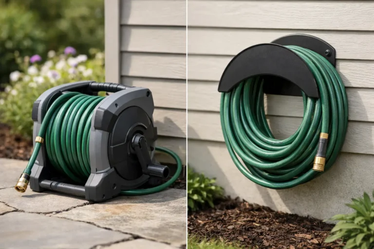 Hose reel vs hose hanger: which should you buy? 7 Hose reel vs hose hanger: which should you buy?