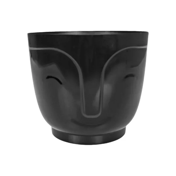 Atena pot without hole 165mm black