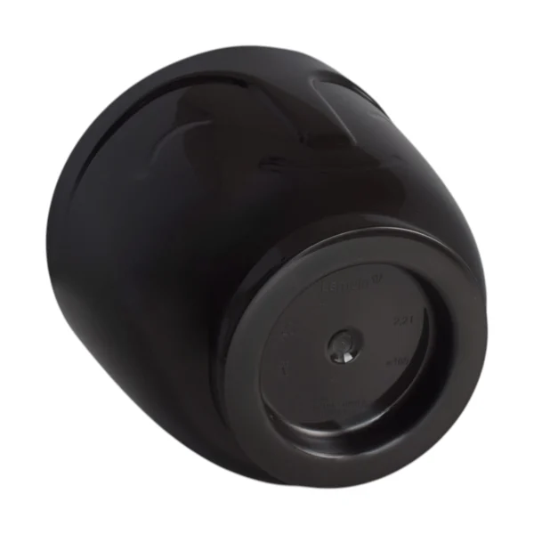 Atena pot without hole 165mm black