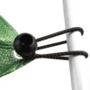 Black 4" bungee ball tarpaulin ties – heavy duty elastic tarp fasteners