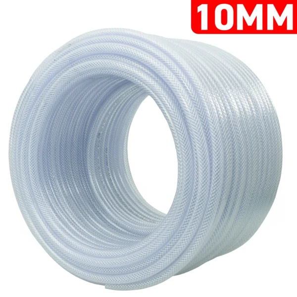 Clear braided pvc pipe 10mm*1. 6mm – clear braided flexible pvc hose uk